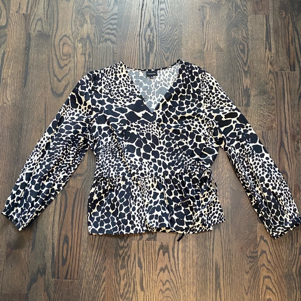 Who What Wear Peplum Top